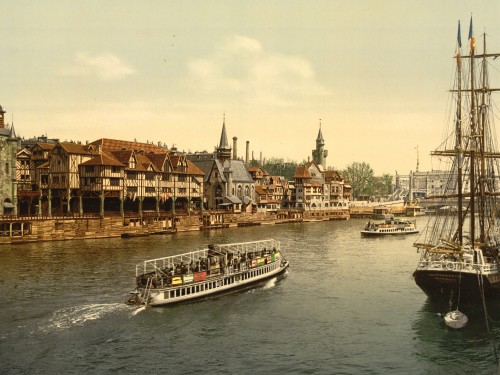 Ancient Paris, Exposition Universal, 1900, Paris, France