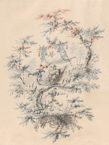 Chinoiserie Fantasy with Skaters