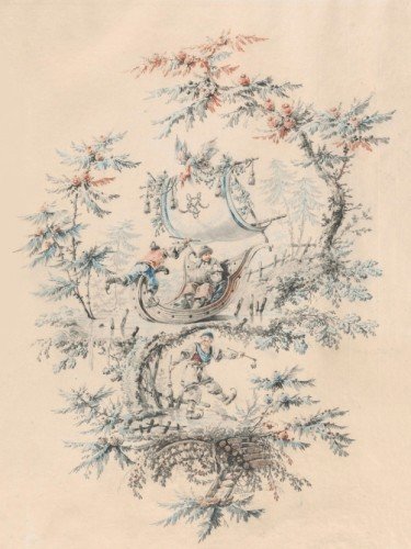 Chinoiserie Fantasy with Skaters