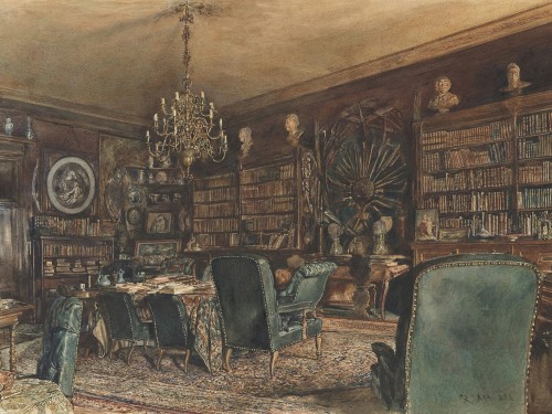 The Library in the Apartment