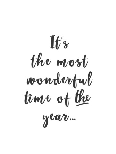Most wonderful time