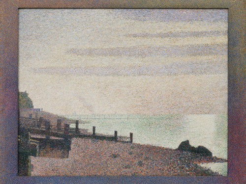 Honfleur, un soir, embouchure de la Seine