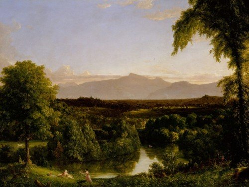 View on the Catskill. Early Autumn