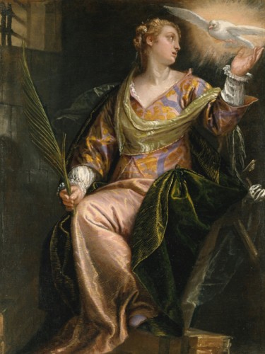 Saint Catherine of Alexandria in Prison
