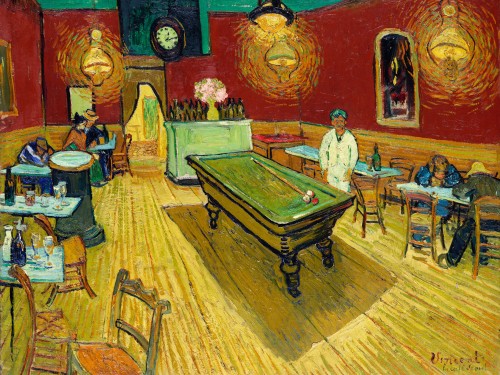 Le cafe de nuit, 1888