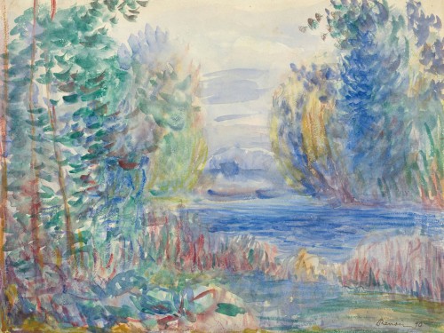 Речной пейзаж, 1890