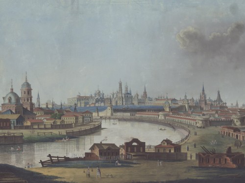 Москва. Вид на Кремль