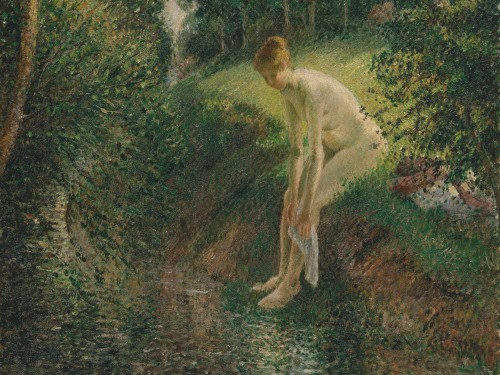 Bather in the Woods