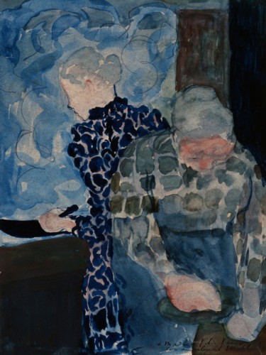 Deux Femmes dans Interieur