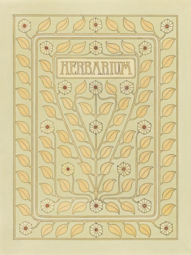Design for Herbarium book