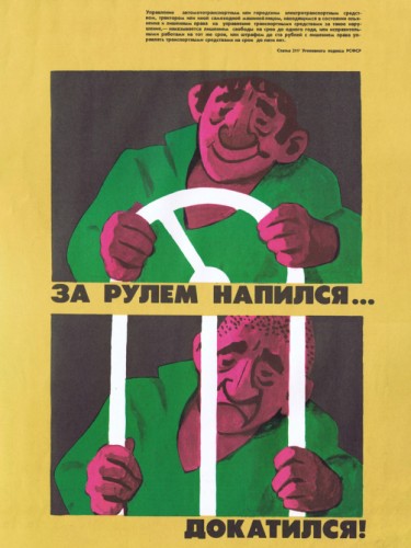 За рулём напился - докатился!