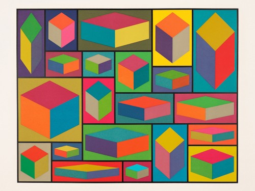 Distorted Cubes, 2001