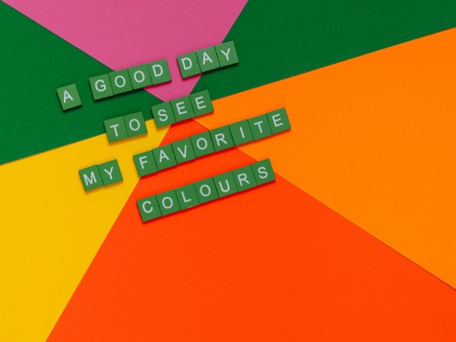A Good day to see My favorite Colours