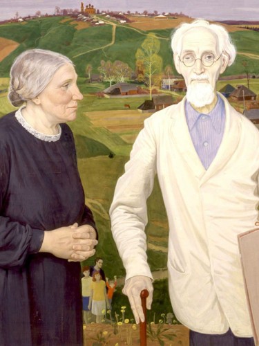 Painter N.M. Chernyshev's Family