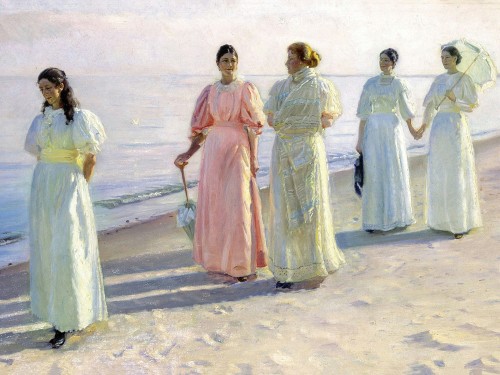 A stroll on the beach