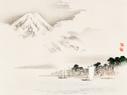 View of Mount Fuji