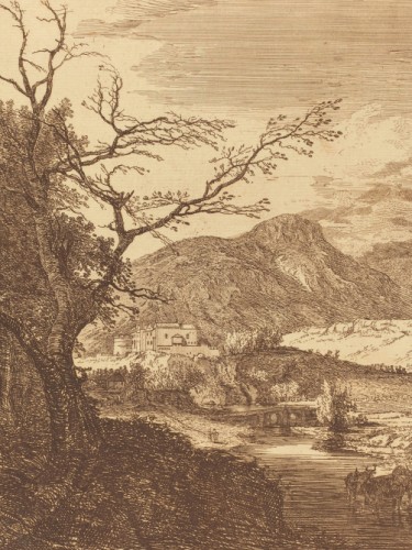 Landscape with Tree in Left Foreground