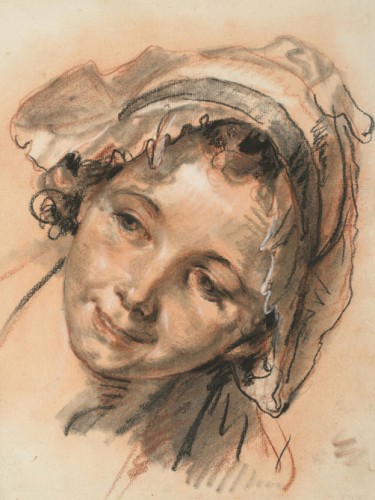 Head of Smiling Girl