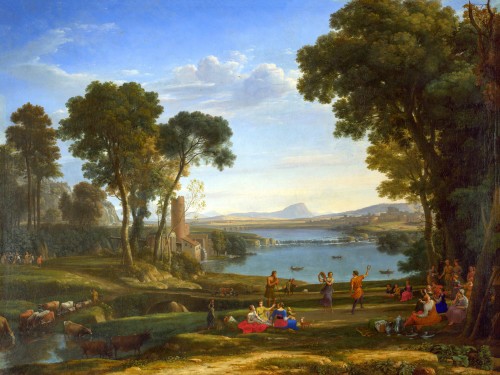 Landscape with the Marriage of Isaac and Rebekah, 1648