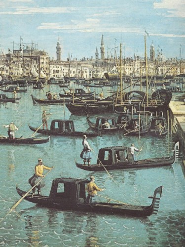 Gondoliers near the Entrance