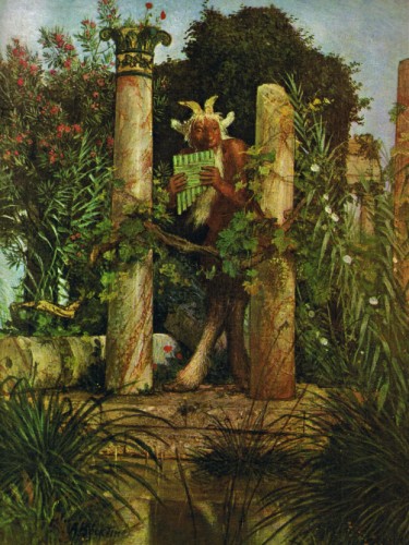 Faun, die Syrinx blasend, 1875