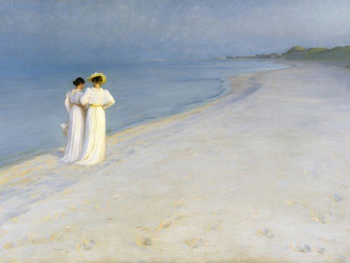 Summer evening on Skagen