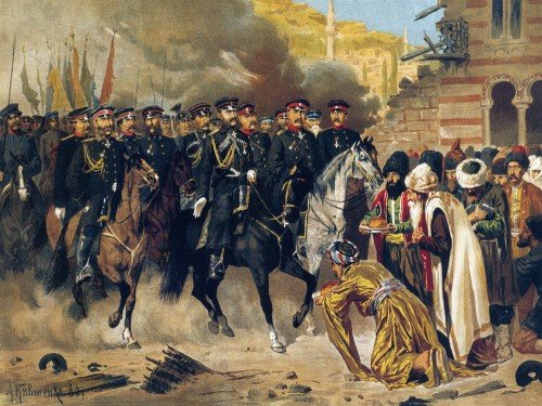 Взятие Карса. Въезд. 1880