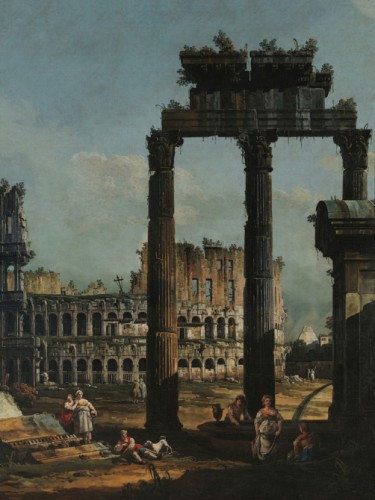 Roman caprice with the Coliseum