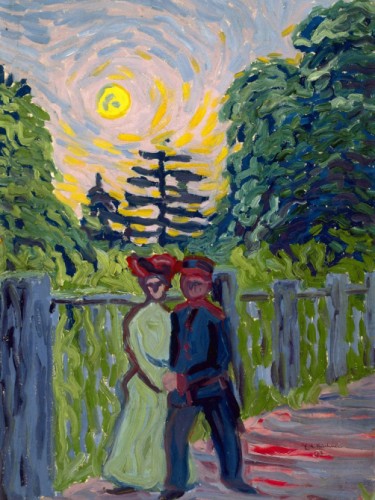 Moonrise Soldier and Maiden