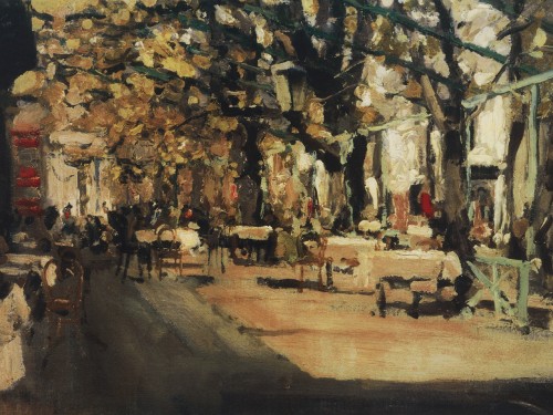 Кафе в Ялте, 1905