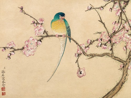 Bird with Plum Blossoms