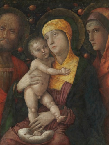 The Holy Family with Saint Mary