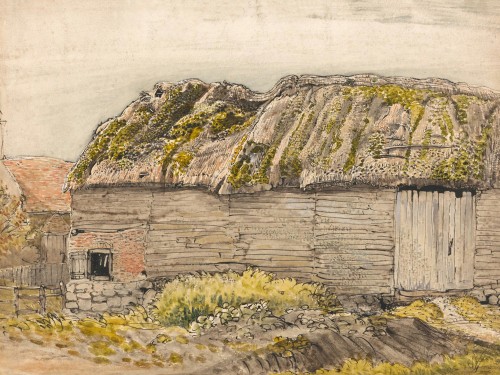 A Barn with a Mossy Roof, Shoreham