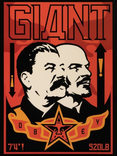 Stalin Lenin Banner