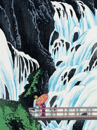 Shiragumo Waterfall of Nikko