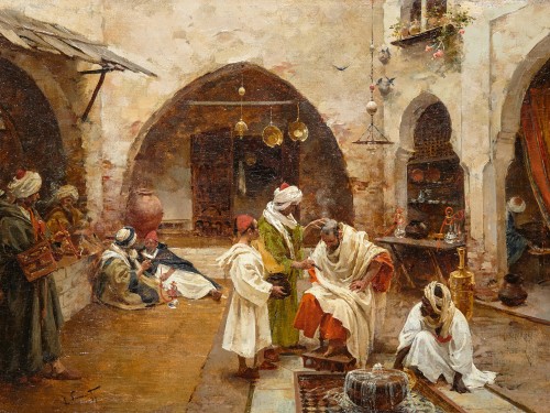 El barbero del zoco, 1897