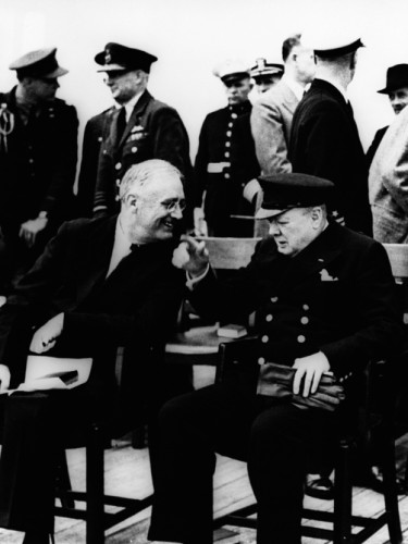 President Franklin D. Roosevelt and Prime Minister Winston Churchill