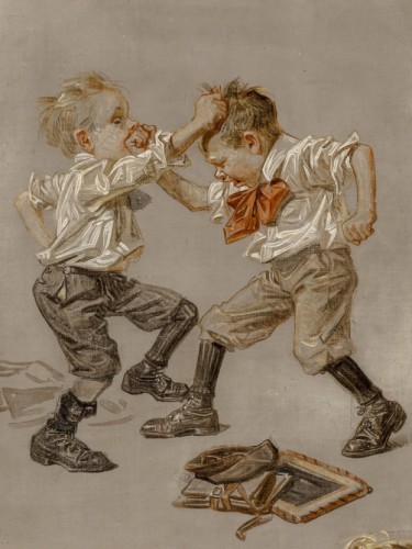 Fight Between Two Boys