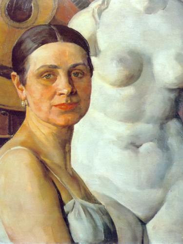Portrait of K.A. Yuon, artist's wife