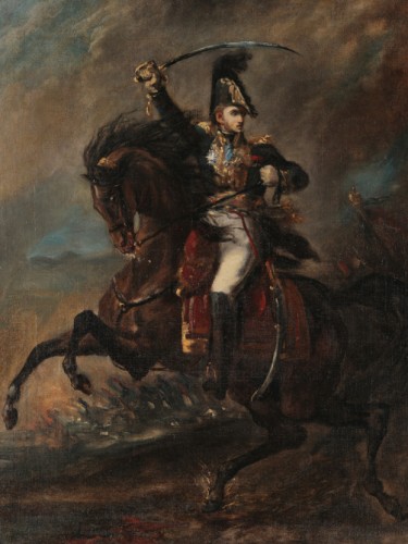 General of the First Empire Attacking the Enemy