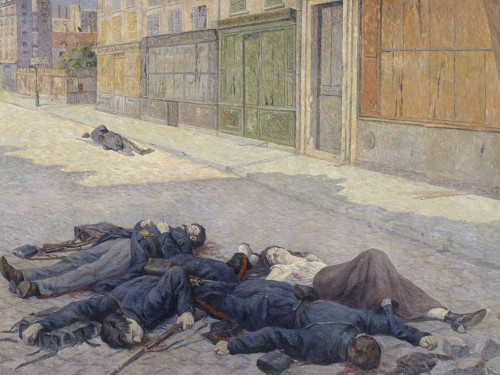 A Street in Paris in May