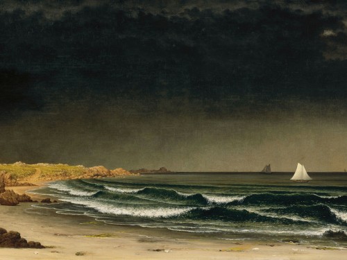 Approaching Storm Beach