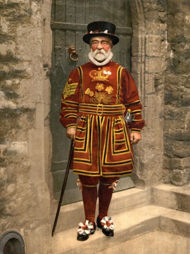A yeoman of the guard. Beefeater, London, England
