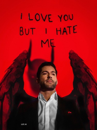 I love you but I hate me