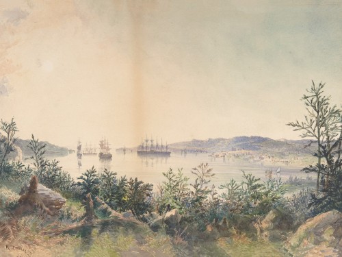 Arrival in Trinity Bay