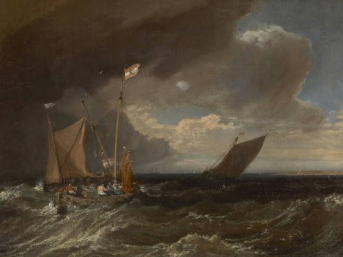Seascape with a Squall Coming Up