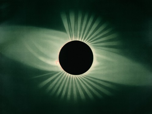 Total eclipse of the sun