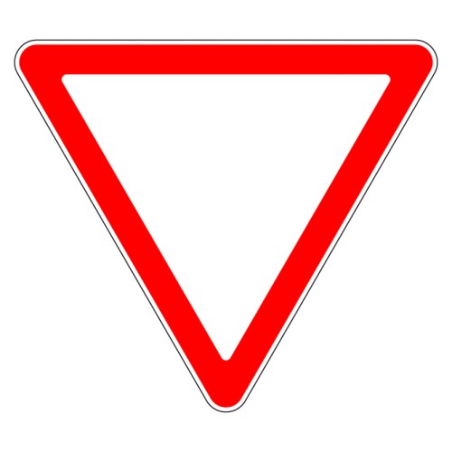 Дорожный знак 2.4