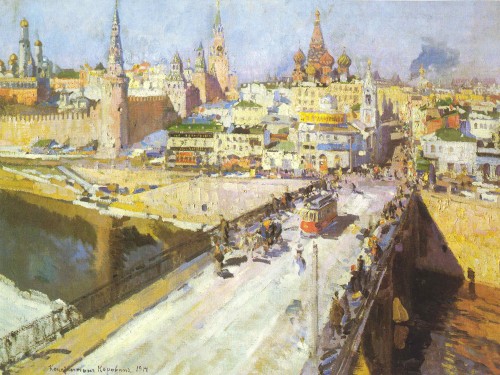 Мост через Москву-реку, 1914