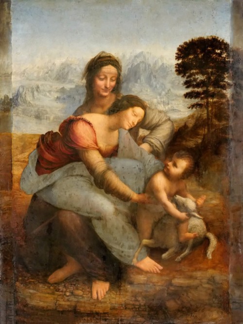Картина Анна, Мария и младенец Иисус Картина Анна, Мария и младенец Иисус
